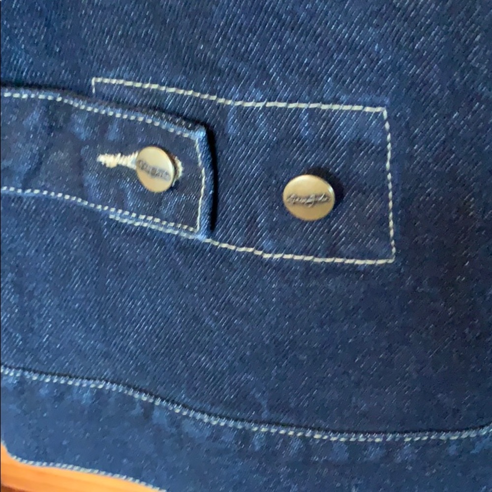 Sean John Jean Jacket Dark Blue NWOT Size XXL - Picture 4 of 6